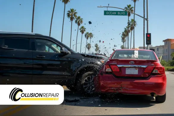 frame damage after a car crash
